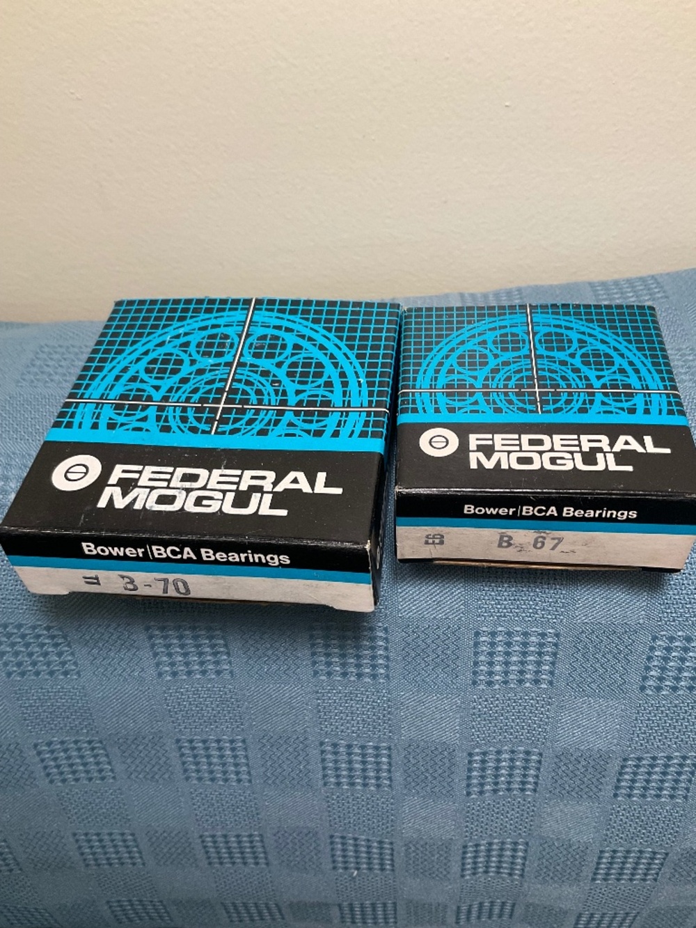 VTG Federal Mogul BCA Bearings B-67 and B-70 READ
